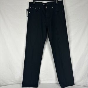 Hugo Boss Mens Chinos Straight Regular Black Oklahoma W33/34